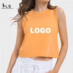 SC10245 YOGA Gym Fitness Workout Tank Vest Top Clothing Yoga Tank Top Women Customized