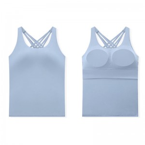 SC10251 Anpassad tank Top Stringer Tank Top Bodybuilding Spring Fashion Loose Blouse Yoga Vest