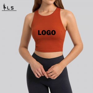 SC10257 Hollow Workout Tops Yoga Women \\\\ \'s tank top väst sportkläder träning yogatank för kvinna
