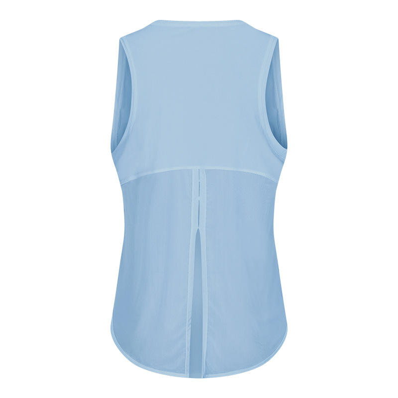 SC10258 toppar snabb torrmonterad tank topp gym sport yoga vår mode lös blus yoga väst tank toppar