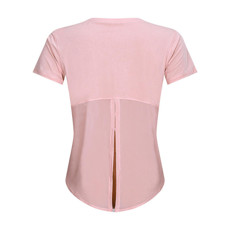 SC10269 Crop Top Gym Yoga Dryfit Sports Women \\ 's t-shirts Fitness Top Women Sexig sportsvett Skjorta
