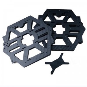 Anpassad RC -bilbåt FPV Racing Drone Aircraft CNC Milling Carbon Fiber Parts 3K Carbon Fiber Frame