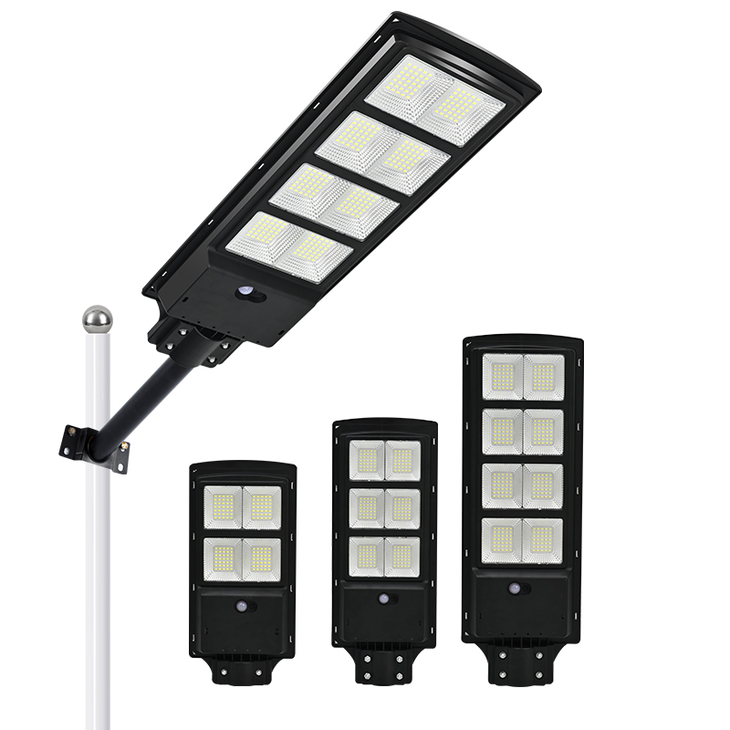 Dubbelhuvudinduktion Solar Lamp