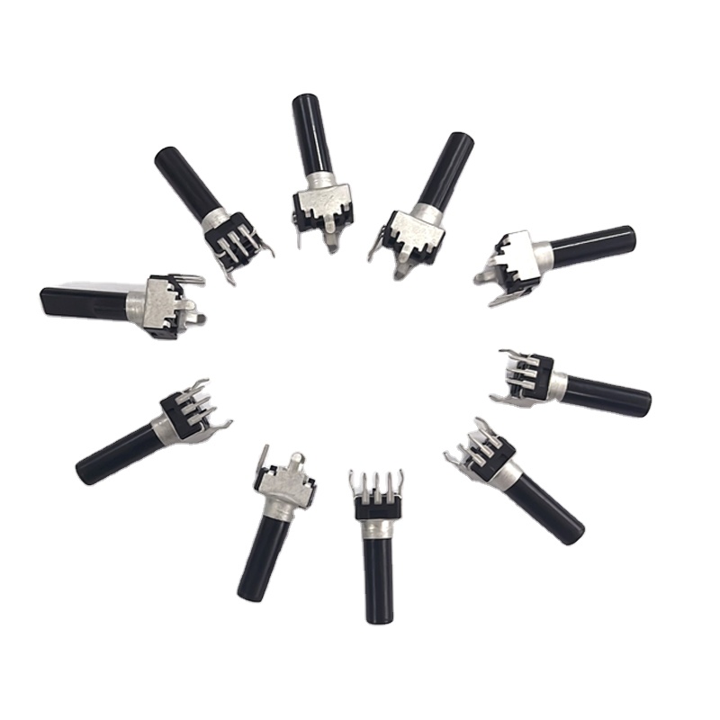Rotary Potentiometer: DB-09K 3 Pins Single Gang 9mm Vertical