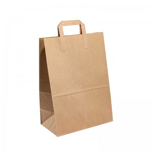 Kraft Retail Bolsas Luxury Paper Bag med din egen logotyp Kraft Paper Bag med handtag