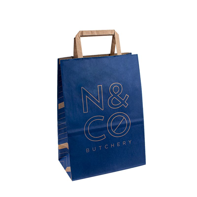 Kraft Bag PROMOTION Party Packaging Pink Luxury Paper Bag med din egen logotyp