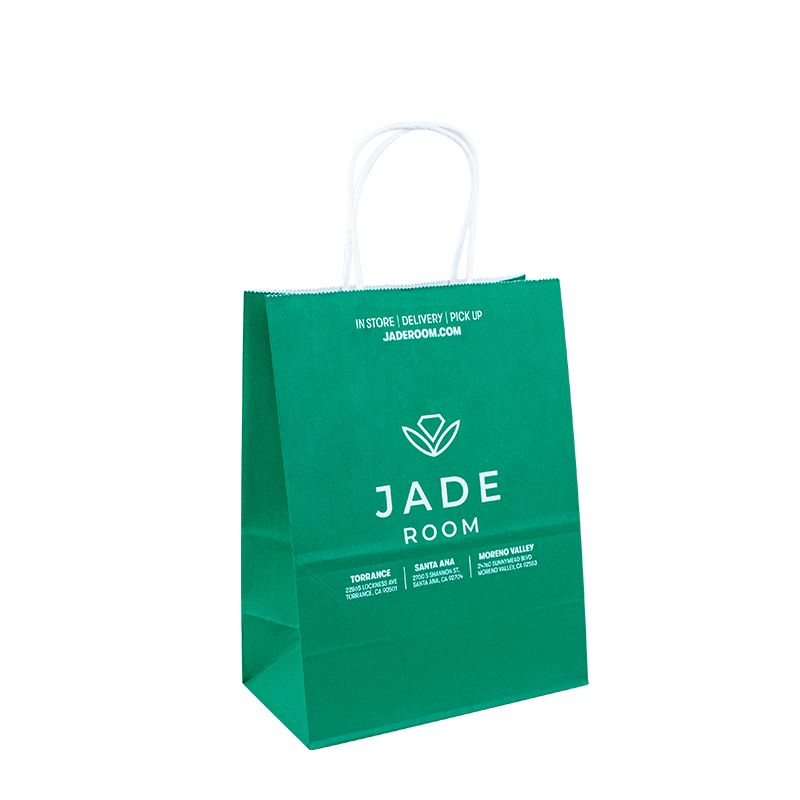 Kraft Bag PROMOTION Party Packaging Pink Luxury Paper Bag med din egen logotyp