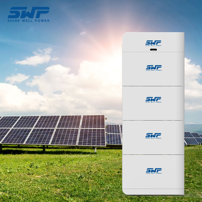 307.2V50AH Högspänning Solar Home Energy Storage System Använd LIFECO4 Batterisceller Högspänning Energilagringssystem