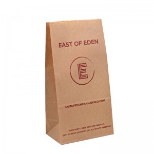 Obelagda foder av matkvalitet Kraftpappersförpackningspåsar