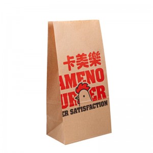 Obelagda foder av matkvalitet Kraftpappersförpackningspåsar