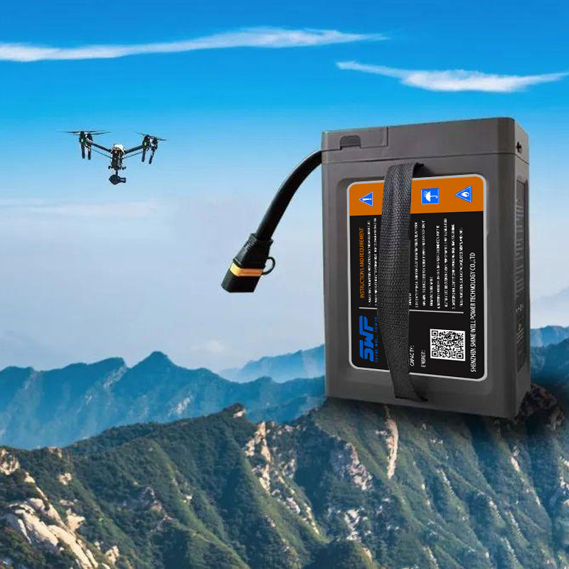 22.2V16AH DRONE BATTERI Hög hastighet, Hög säkerhetsfast batteripaket