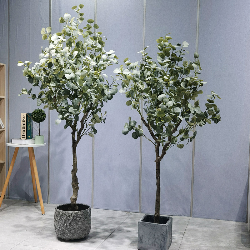 Produktutgåva: Utsökta konstgjorda eukalyptusträd - Ett fantastiskt val för inomhusgrönska