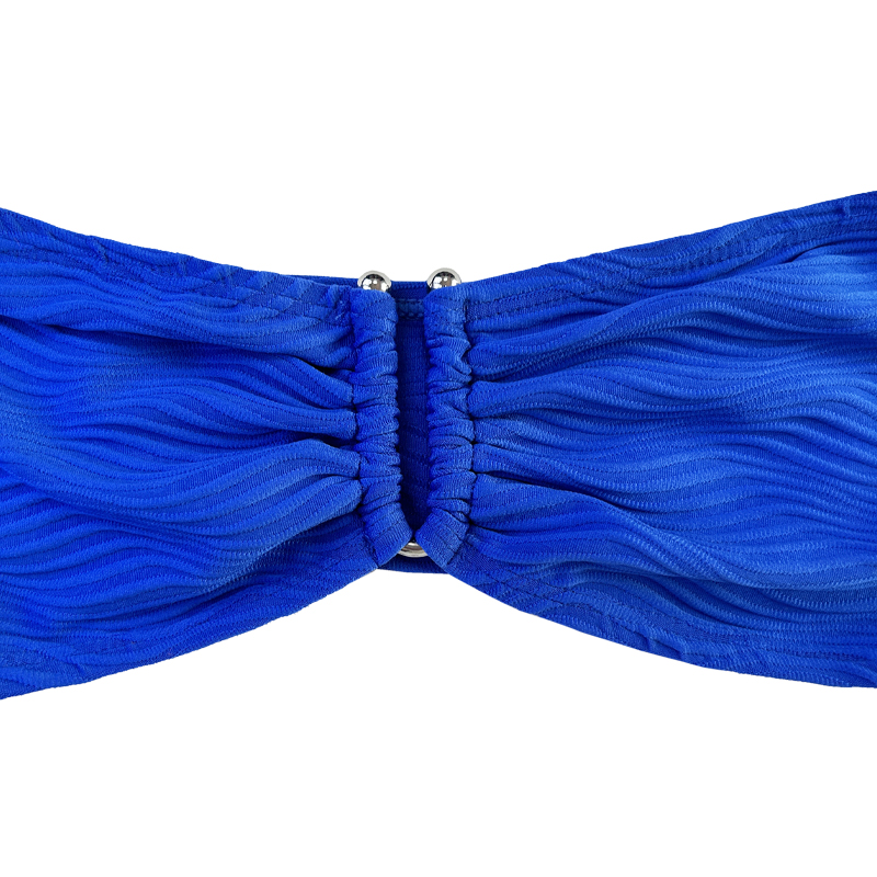 Blue Mönster Special Tyg Axel Less Top U-Button Split Swimsuit