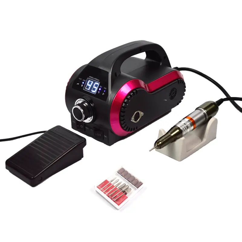 Station Taladro Para Unas Mani Pro Nails Drill File Electric Polisher Nail Drills