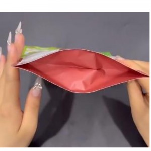 Populär stående zip -påse för vassleproteinpulverförpackning kaffekällväskor