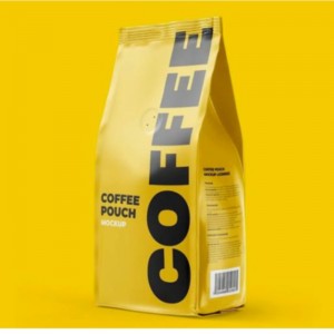 Anpassad 8oz 12oz 16oz aluminiumfolie Sidan Gusset kaffebönväskor med tenn tenn och ventil grossistkvalitet prisvärda kaffeväskor