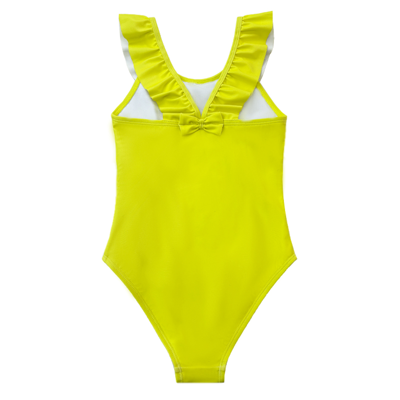 Ruffle-rem barn badkläder clearance överskott baby badkläder flickor badkläder barn bikini