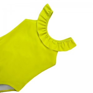 Ruffle-rem barn badkläder clearance överskott baby badkläder flickor badkläder barn bikini