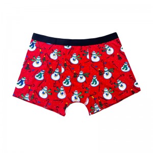 Partihandel Hot Sale Custom Gay Men\'s Boxer Briefs med anpassade logotyp Men Sexiga underkläder