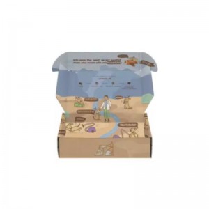 Anpassade bärboxar Packing Shipping Mailer Box Förpackning med logotyp Shipping Paper Box Custom Logo Attraktiv