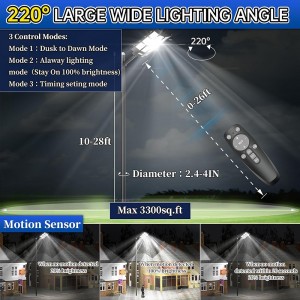 Sollampan för utomhusinduktion