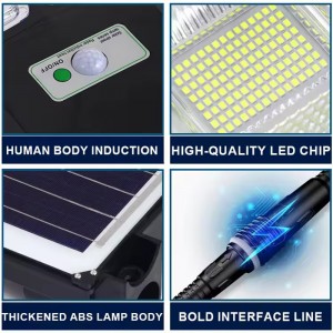 Multispecifikation solväggslampa