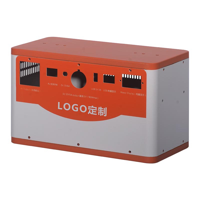 Anpassat elektriskt apparatchassi med pulverbelagd hölje