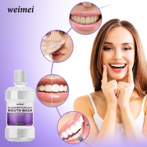 Blåbärsmakad munvatten