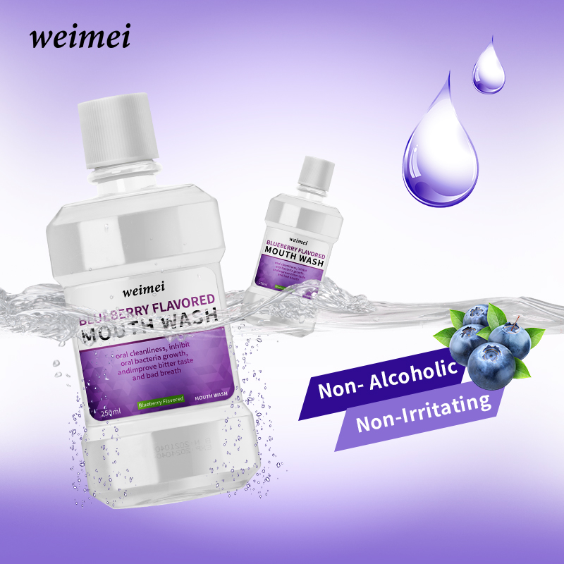 Blåbärsmakad munvatten