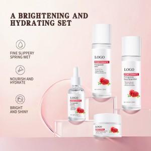 Granatäpple ljusare fuktande uppsättning