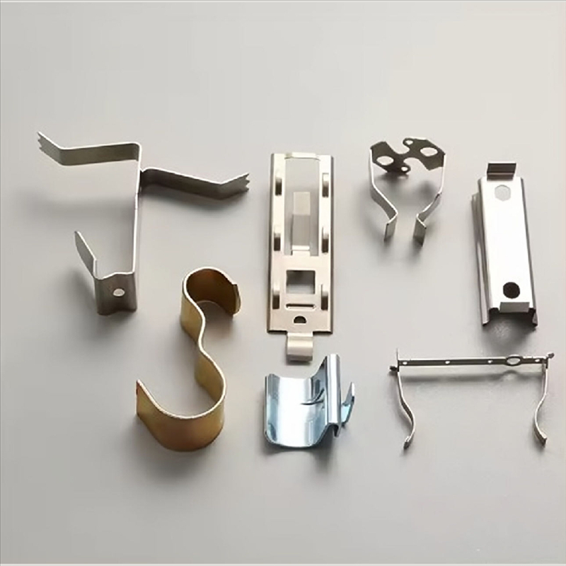 OEM anpassade metallstämplingsdelar Kopparstål Elektrisk elektrisk elektronisk kontakt