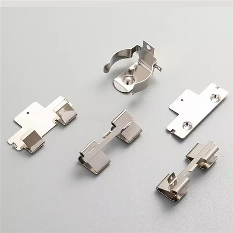 batterikontakt splitter Fabriksanpassade rostfria stålplåttillverkning Metallstämplingsdelar