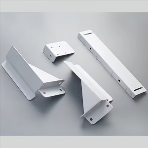 OEM specialanpassad metallstämpeldel med hög precision Tillverkning av plåt av rostfritt stål med laserskärande böjningsdelar