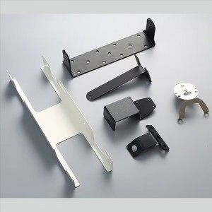 OEM specialanpassad metallstämpeldel med hög precision Tillverkning av plåt av rostfritt stål med laserskärande böjningsdelar