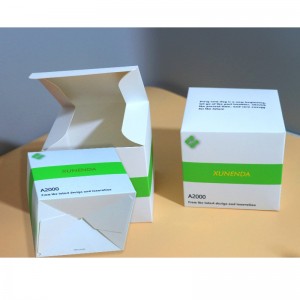 Förpackningslåda för laddare och laddningskabel