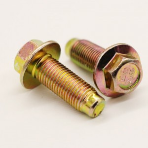 förzinkning sexkantig flänsbult