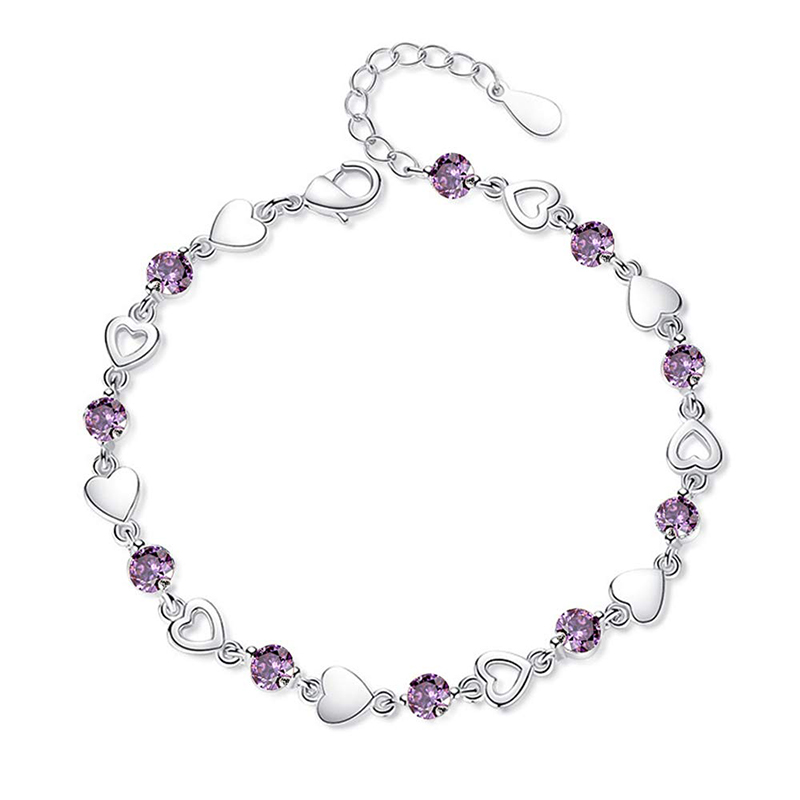 Hongde Love Heart Charm Chain Armband Armband Armband