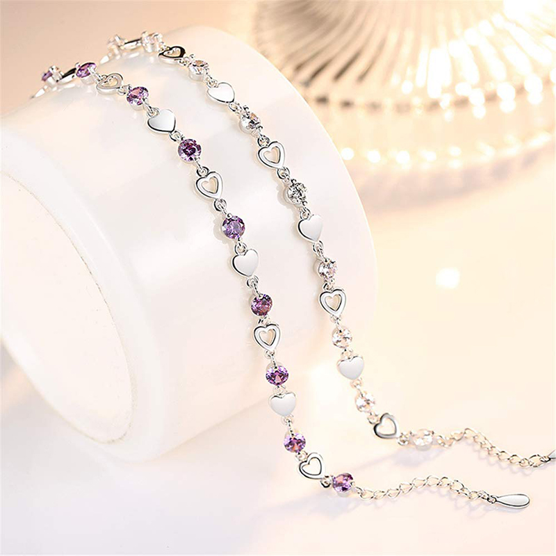 Hongde Love Heart Charm Chain Armband Armband Armband