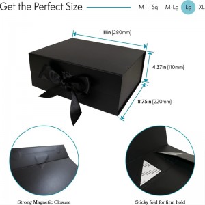 Klassisk bandvin presentförpackning