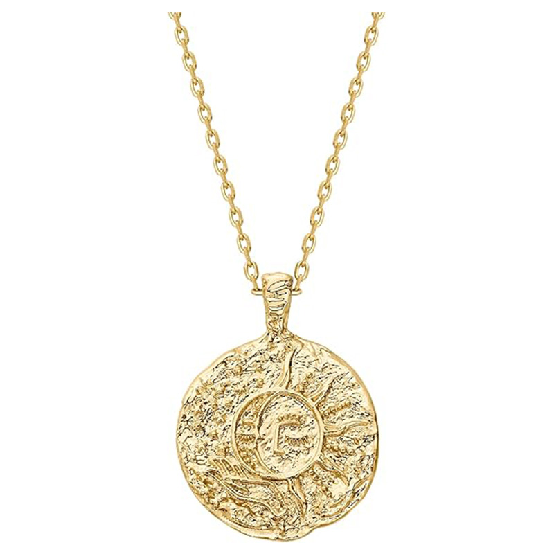 Eternal Sunburst Radiance Pendant Halsband En symbol för tidlös energi och elegans