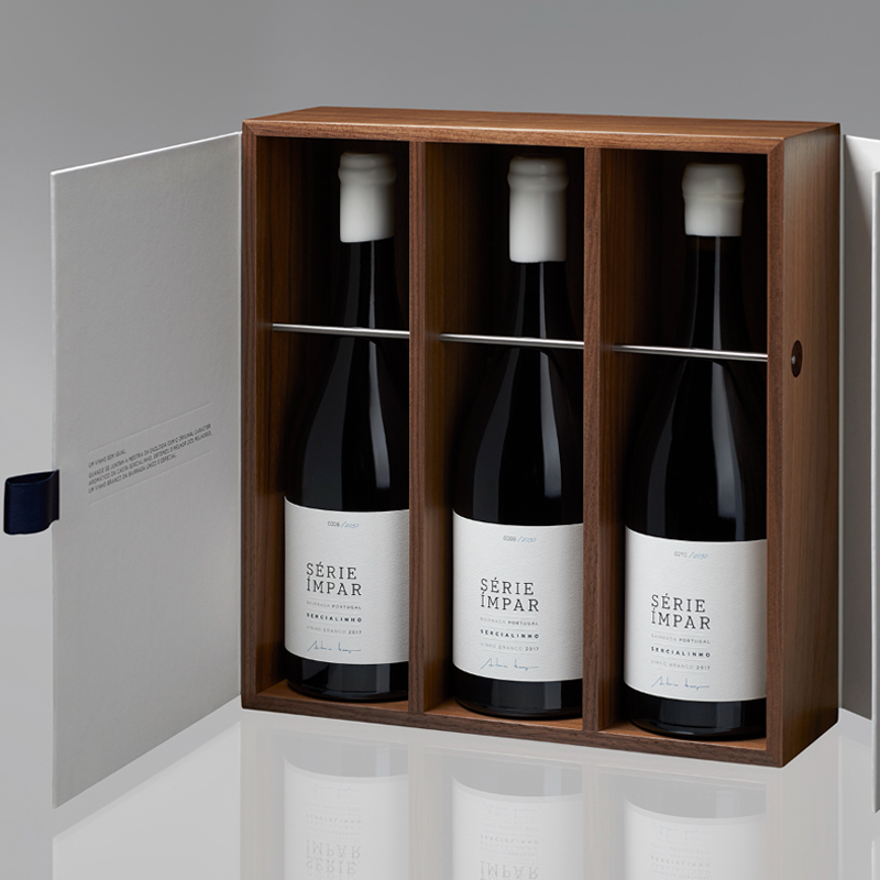 Elegant vin presentförpackning