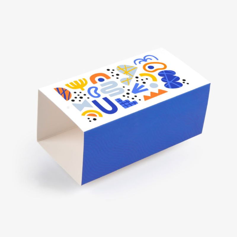 Livlig abstrakt presentförpackning