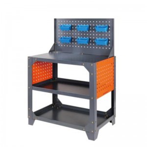 Tung-Duty Grey Backboard Tool Cart [Stor storlek]