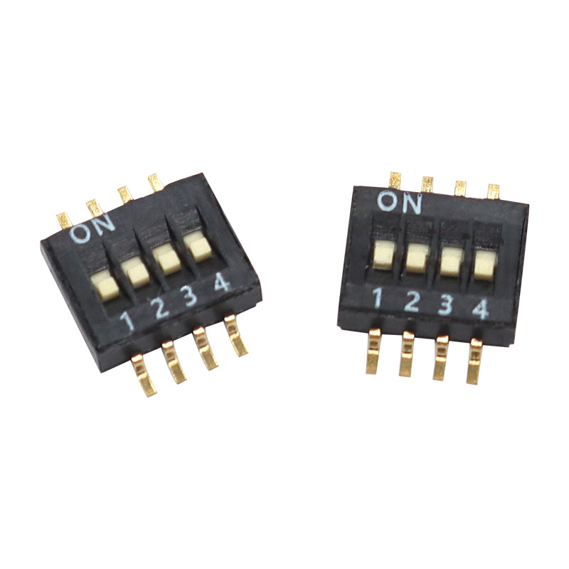 Dip Switch DSHS-04-SGT, signalmottagningsmodul för automatiseringsutrustning