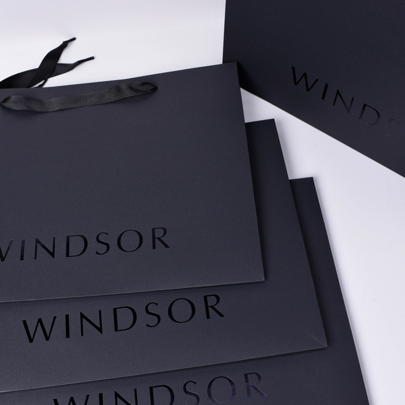 Noir luxe papperspåse