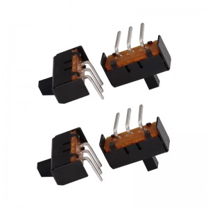 Slide Switch SS12E17 Electric Heater Glid Switch Bend Foot 2-position 3-stift växelbrytare