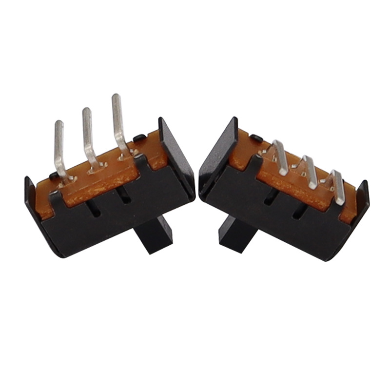 Slide Switch SS12E17 Electric Heater Glid Switch Bend Foot 2-position 3-stift växelbrytare