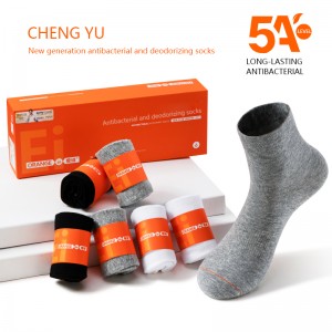 Våren och sommaren unisex mitt-kalvstrumpor