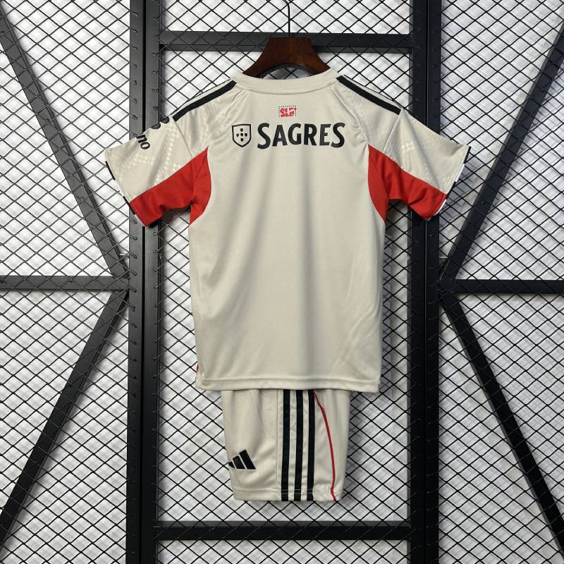 25/26 Barn Benfica Away Size: 16-28