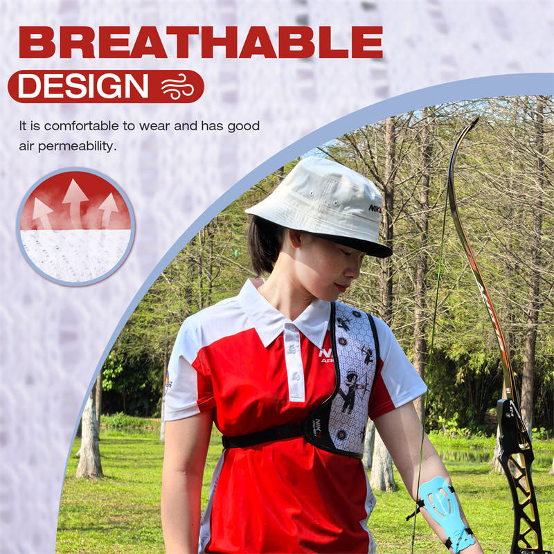 Nika bågskytte 440028 S/M/L bågskytte flicka bröstskydd